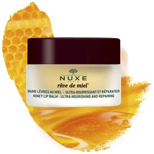 Nuxe Rêve de Miel® honey bee free edition hranjivi balzam za ispucale usne 15 g