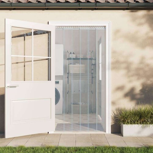VidaXL Rola trakaste zavjese PVC 2 x 200 mm 25 m Slike
