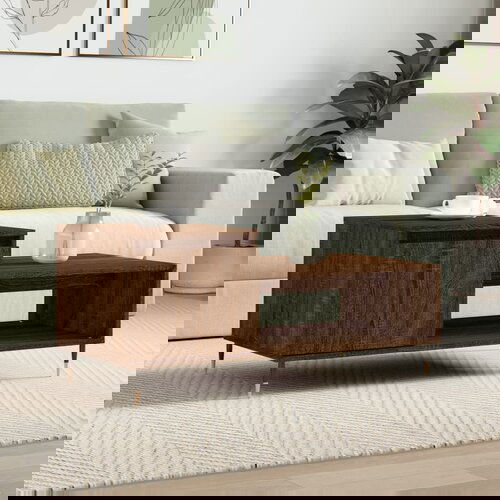 vidaXL Stolić za kavu boja hrasta 100 x 50 x 45 cm konstruirano drvo Cene