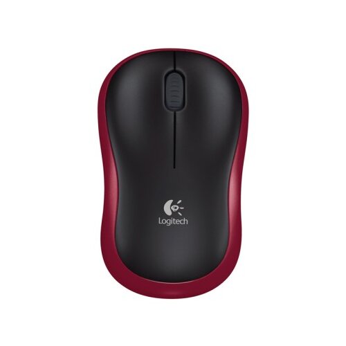 Logitech M185 brezžična optična rdeča mi&scaron;ka Cene
