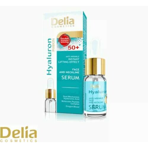 Delia hyaluron fusion - 50 + serum za regeneraciju lica i vrata Slike