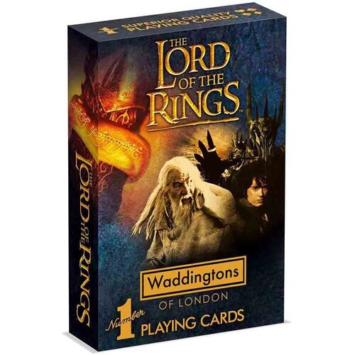 Winning Moves karte waddingtons no. 1 - the lord of the rings - playing cards Slike