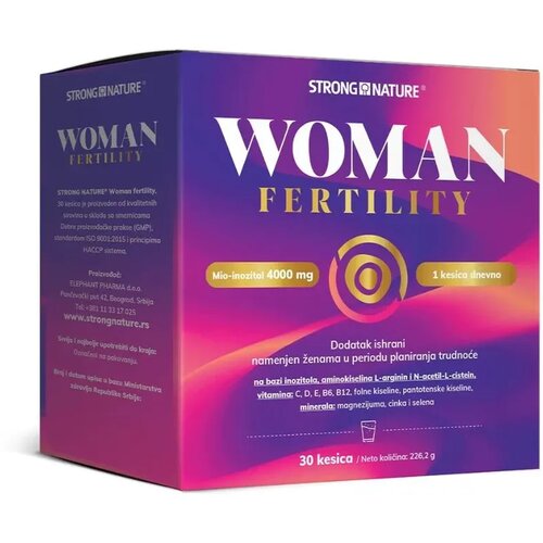Strong Nature Dodatak ishrani Woman fertility, 30 kesica Cene