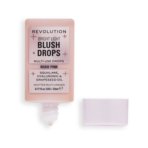 Revolution kremno rdečilo - Bright Light Blush Drops - Pink Rosie Cene