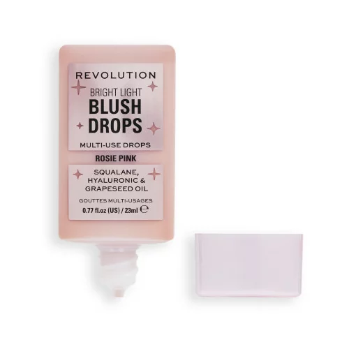 Revolution kremno rdečilo - Bright Light Blush Drops - Pink Rosie