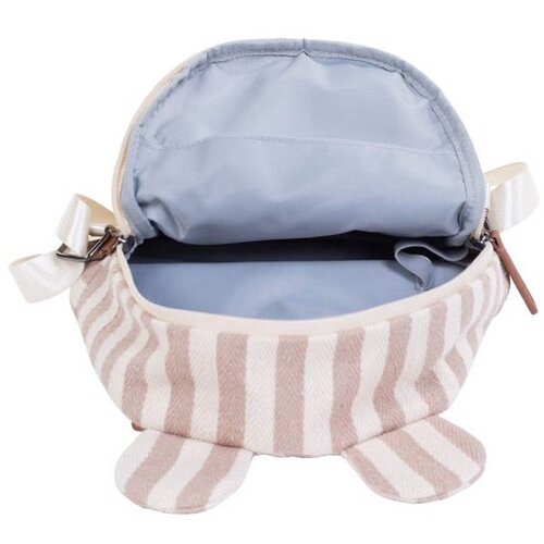 Childhome otro&amp;scaron;ki nahrbtnik my first bag stripes nude/terracotta Slike