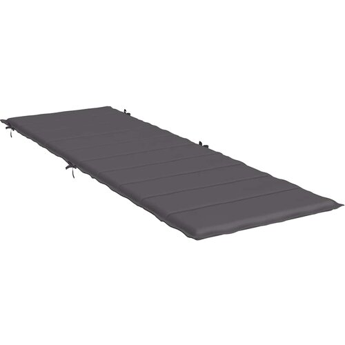  Jastuk za ležaljku antracit 186x58x4 cm od tkanine Oxford Slike