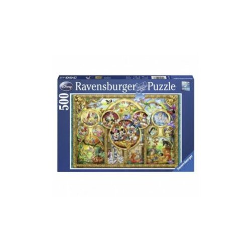 Ravensburger puzzle (slagalice) - dizni porodica u zlatu RA14183 Slike