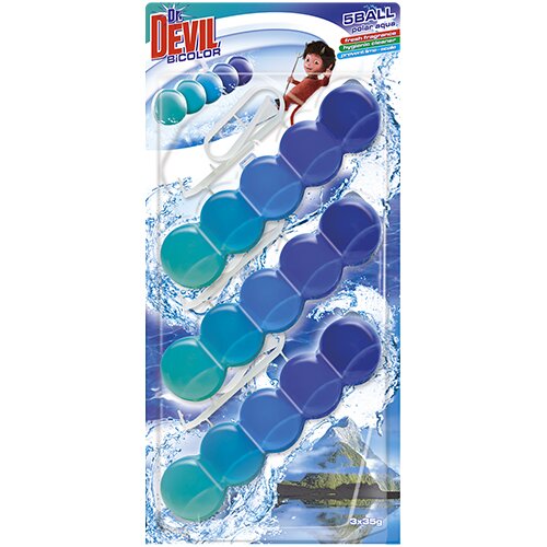 Dr_Devil WC kuglice Polar aqua, 3x35g Slike