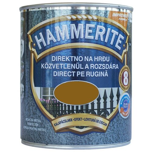 HAMMERITE Lak za kovino Hammerite Effect max (750 ml, zlat) Cene
