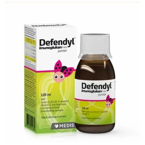 Imunoglukan P4H defendyl junior sirup, 120 ml Cene