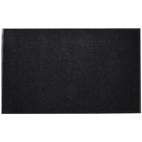 VidaXL Crni otirač protiv klizanja za vrata 90 x 60 cm Slike