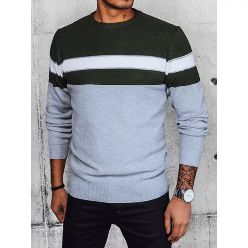 DStreet Men's light gray sweater