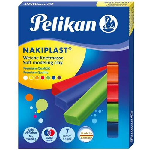 Pelikan PLASTELIN NAKIPLAST 196/7 SORT. 622712 Cene