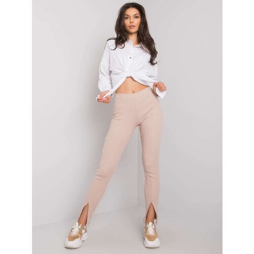 RUE PARIS Pants-RV-SP-7360.41X-beige Cene