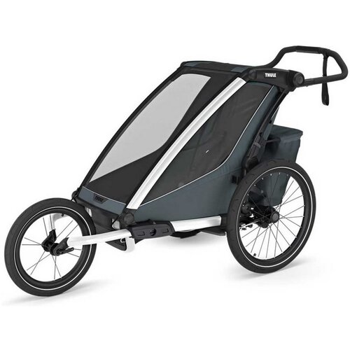 Thule &amp;scaron;portni voziček kolesarski single Chariot Cross 2 dark slate Slike