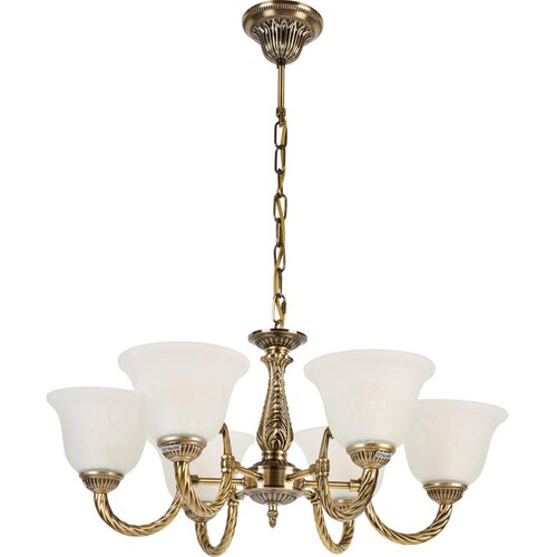 Brilagi Luster na lancu CLASSIC 6xE14/10W/230V mesing Slike