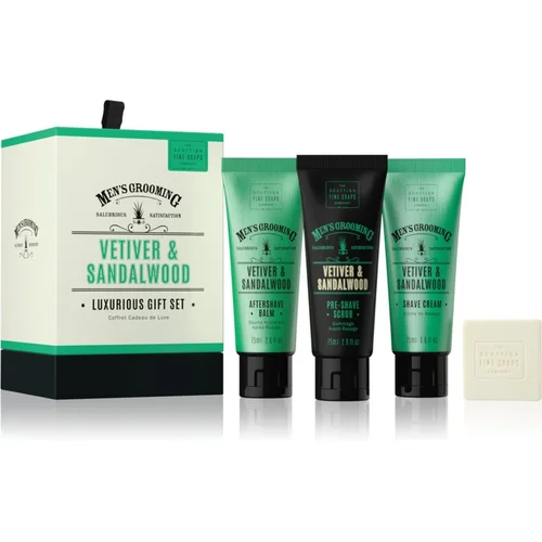 Scottish Fine Soaps Men’s Grooming Vetiver & Sandalwood set za muškarce