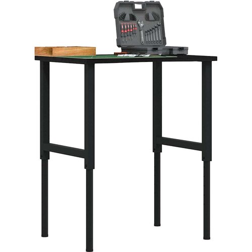  Radni stol tamnosmeđi 80x60x(71,5-98) cm masivno drvo hrast Cijene