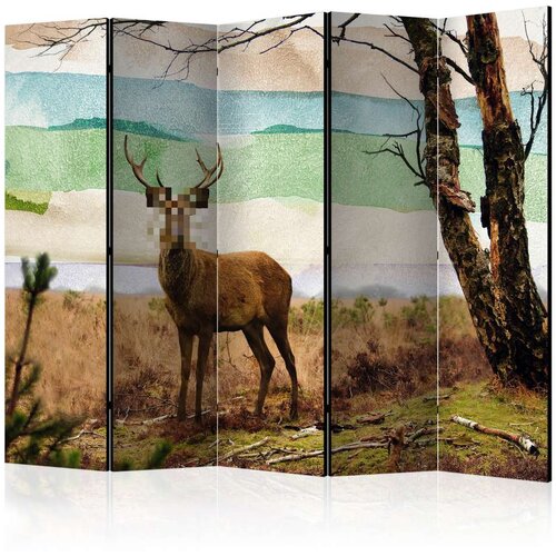  Paravan u 5 dijelova - Forest fugitive II [Room Dividers] 225x172 Slike