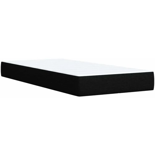  Boxspring krevet s madracem Crna 100 x 200 cm Tkanina - Crna 100 x 200 cm Dizajn linija Slike