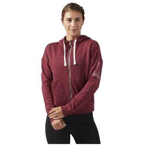 Reebok Puloverji Elements Full Zip Bordo Cene