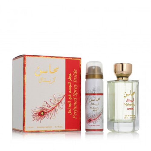 Lattafa Mahasin Crystal EDP 100 ml + DEO VAPO 75 ml (woman) Cijene