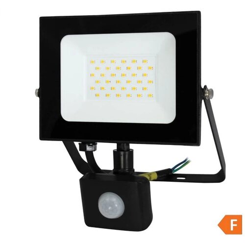  LED reflektor senzor 30W 4000K, 2550lm 30kh, crni Slike