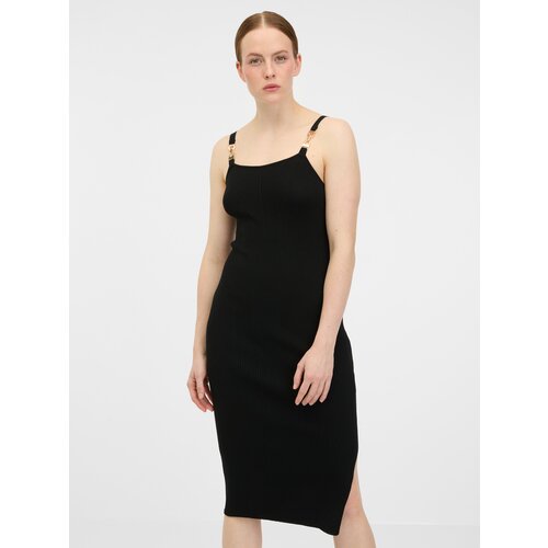 Orsay Black Women&amp;#039;s Midi Dress - Women&amp;#039;s Slike