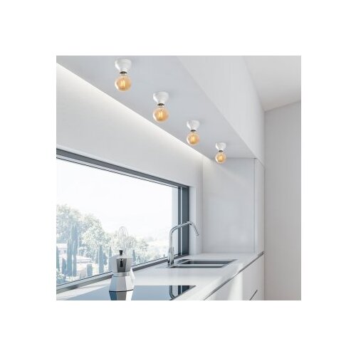 Opviq Luster Spot-14201, 10x10x8cm, IP20, Bijela Slike