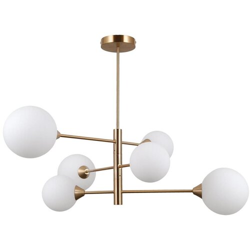  ITALUX PND-55342-6-HB - Luster na šipci EVORA 6xG9/5W/230V mesing Cene