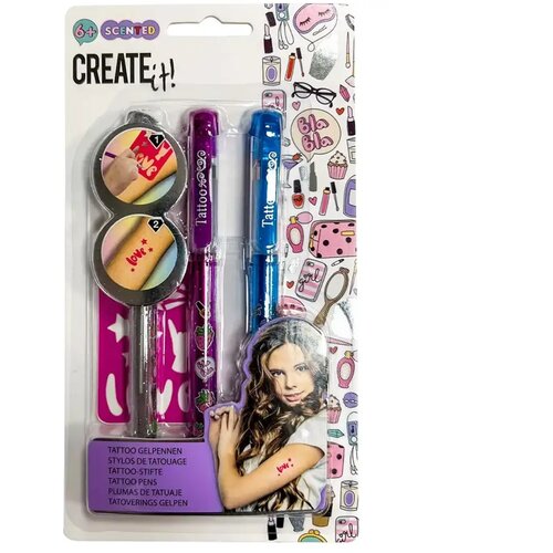 Canenco Create It! Set od 3 mirisnih gel olovaka za tetoviranje, razne vrste Cijene
