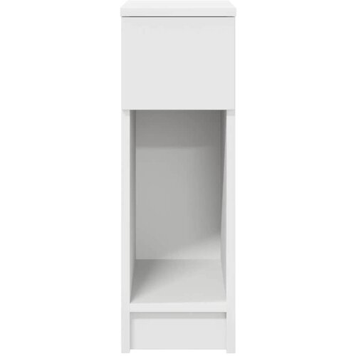  Noćni ormarići s ladicom 2 kom bijeli 20x36x60 cm Slike