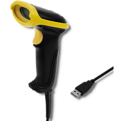 Qoltec 50867 Laser reader 1D | 2D | USB | Black Cijene