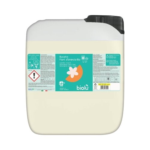 Biolu Tekoči detergent s cvetovi pomarančevca - 5 l Slike