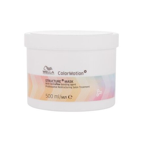 Wella Professionals colorMotion+ Structure jačajuća maska za upravljivost i sjaj kose 500 ml Slike