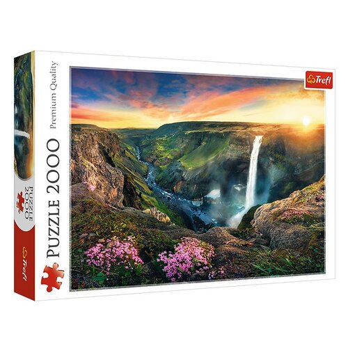 Trefl PUZZLE Haifos vodopad/ Island - 2.000 delova Cene