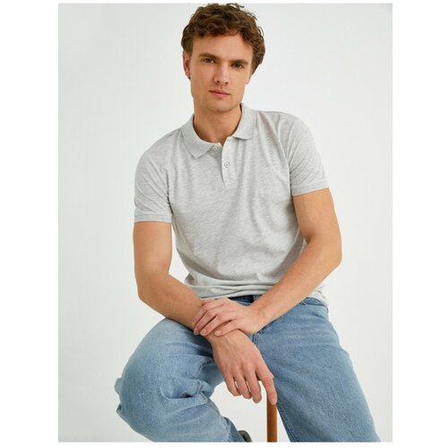 Koton muška majica Basic Polo Neck Slike