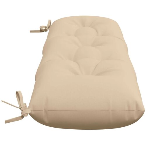  Jastučići za klupe VIANEN 2 kom. 100% poliester Krem - Krem 110 x 30 x 12 cm Slike