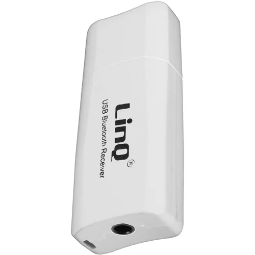 LINQ Zvocni adapter Bluetooth, brezžicni sprejemnik USB z izhodom za kabel 3,5 mm - bel, (20649947)