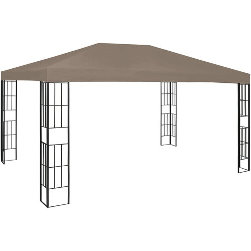 vidaXL Paviljon 4x3 m taupe Cene