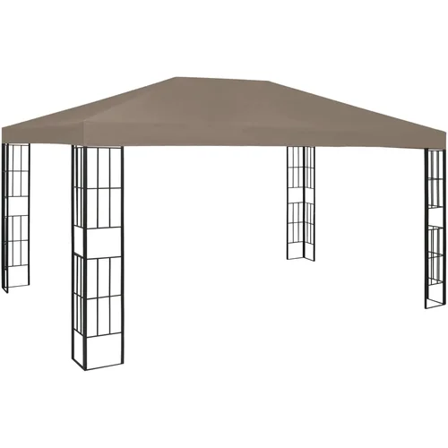 vidaXL Paviljon 4x3 m taupe