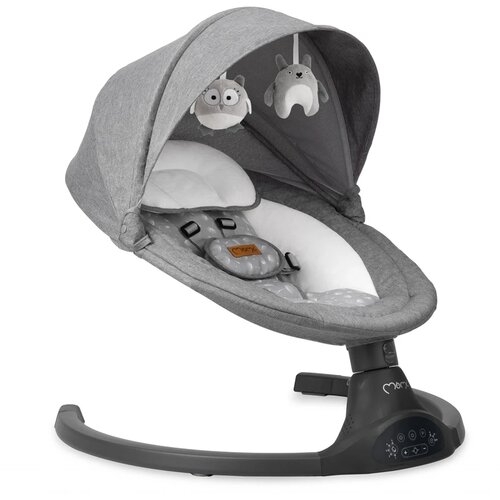 Momi njihalica za bebe Lami Dark Grey, 0-9kg Slike