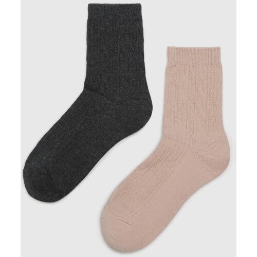 Marisse Women's Socks Z-Sk-4509 Dusty Pink Cene
