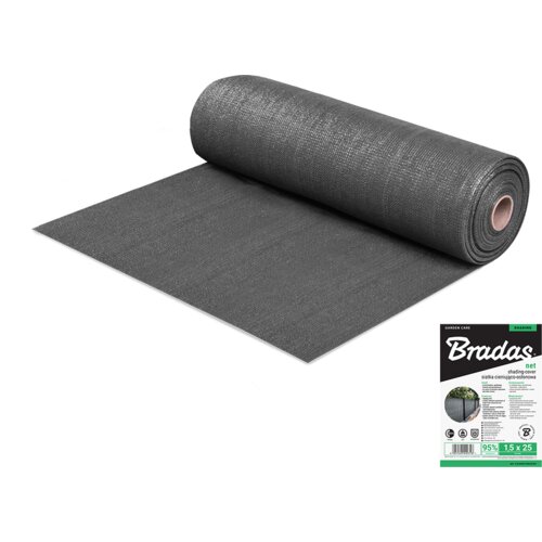 Bradas Mreža za zasenu AS-CO20015025GY, 95 %, 1.5x25 m, 200 g/m&sup2; Cene