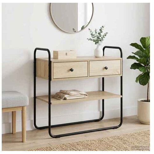 vidaXL Konzolna stolica Hrast sonoma 100 x 40 x 75 cm - Hrast sonoma 100 x 40 x 75 cm Cijene