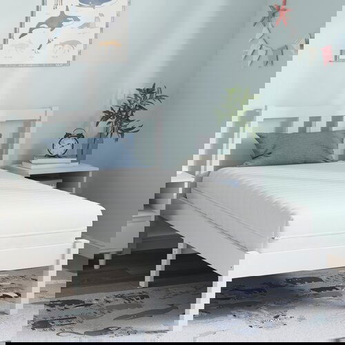 vidaXL Vzmetnice Bela 80 x 160 cm 100% poliester Cene