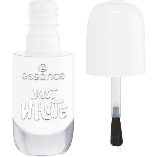 Essence Lak za nohte Gel-Nagellack - 33 JUST White Bela Slike