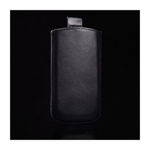 Univerzalna usnjena torbica 155x89mm - pravo usnje - črna Cene