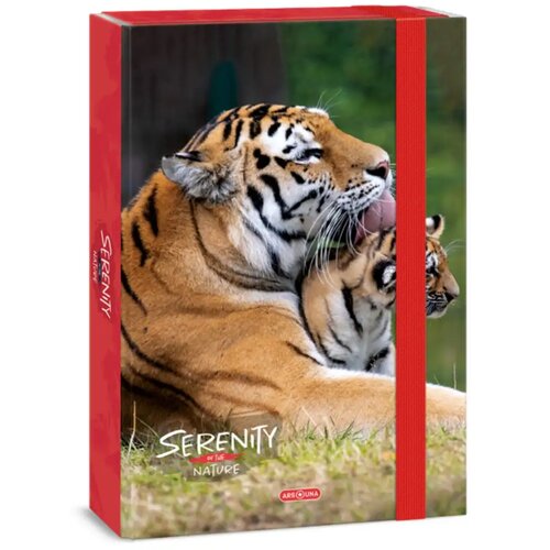 Ars Una Register velikosti A4 z debelino hrbtišča 4 cm : Serenity Tiger - s tigrom Cene
